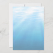 レイクハウス ファン ウォーター スキー ウェイクボード パーティー 招待状 (裏面)