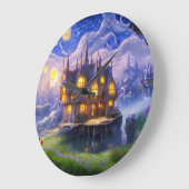 レイクハウス ラージ壁時計 (傾斜)