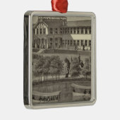 レイクハウス,春レイク, NJ メタルオーナメント (右)