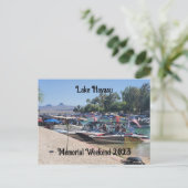 レイクハヴァスーでのメモリアルデーウィークエンド ポストカード (スタンド正面)