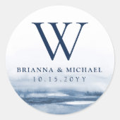 レイクハーバーフォグ結婚ズ |モノグラカスタムム ラウンドシール (正面)