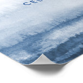 レイクハーバーフォグ |ブライダルシャワー |ウェルカムサイン ポスター (角)