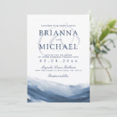レイクハーバー朝の結婚式招待状 招待状 (スタンド正面)