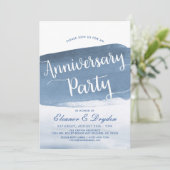 レイクハーバー フォグ | 結婚記念日パーティー 招待状 (スタンド正面)