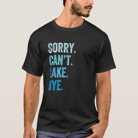 レイクバイを残念に思う Tシャツ (正面)