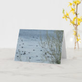 レイクバーズグリーティングカード カード (黄色い花)