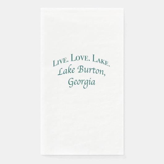 レイクバートンペーパーナプキン (正面)