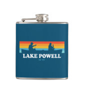 レイクパウエルアリゾナータカヌー フラスク (正面)