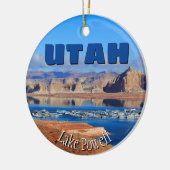 レイクパウエルハウスボーツ セラミックオーナメント (左)