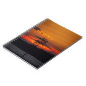 レイクパラダイスサンセットノートブック ノートブック (左側)