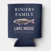 レイクパーソナライズされたハ素朴ウスクーラーボックス 缶クーラー (正面)