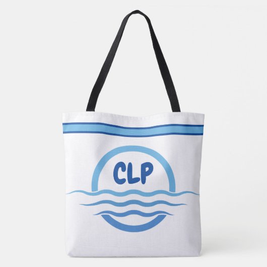 レイクパーソナライズされたライフボートギア トートバッグ (裏面)