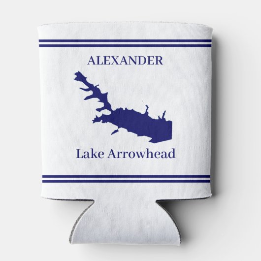 レイクパーソナライズされた矢印クーラーボックス 缶クーラー (裏面)