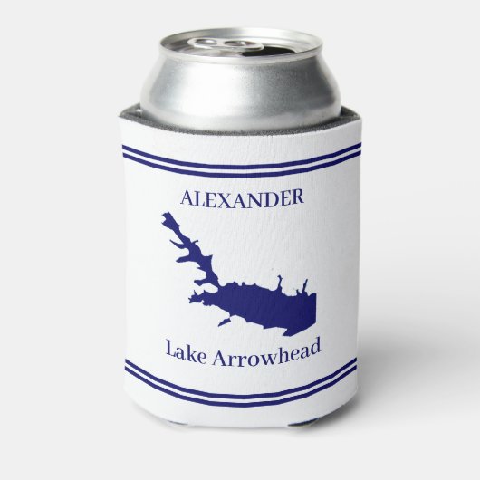 レイクパーソナライズされた矢印クーラーボックス 缶クーラー (缶裏面)