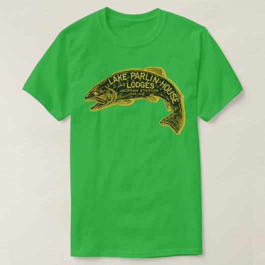 レイクパーリンハウスアンドロッジ Tシャツ (デザイン正面)