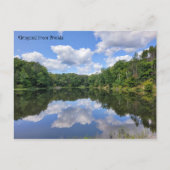 レイクビューの景色 ポストカード (正面)