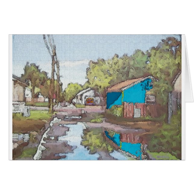 レイクビューアリー（青） (正面横)