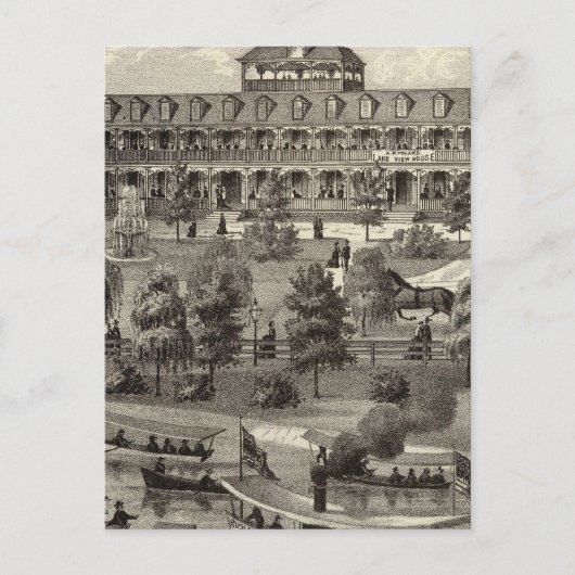 レイクビューハウスinアスベリーパーク ポストカード (正面)