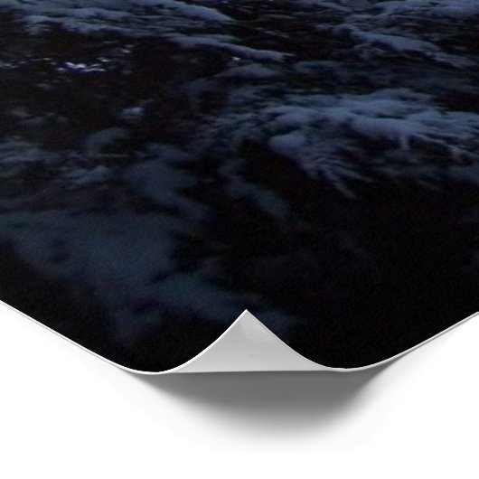 レイクビュー冬凍ってい撮影 ポスター (角)