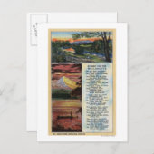 レイクビュー失ったのフード山 ポストカード (正面/裏面)