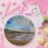 レイクビュー ペーパープレート (パーティー)