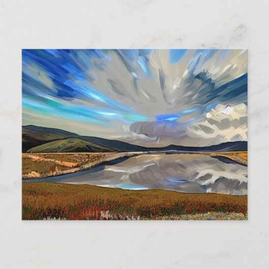 レイクビュー ポストカード (正面)