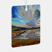 レイクビュー メタルオーナメント (正面右)