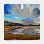 レイクビュー メタルオーナメント (裏面)