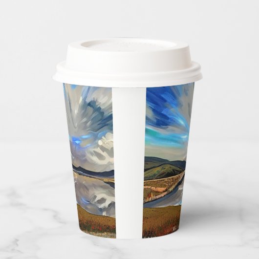 レイクビュー 紙コップ (左)