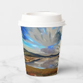 レイクビュー 紙コップ (裏面)