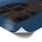 レイクファミリーツリー写真祖先引用文リボン ポスター (コーナー)