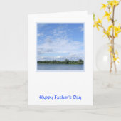 レイクファーザーズデイカード カード (黄色い花)