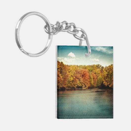 レイクフォレストツリーズウォーターサファーキーチェーン キーホルダー (正面左)