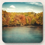 レイクフォレストツリーズウォーターモノグラムドリンクコースター コースター (正面)