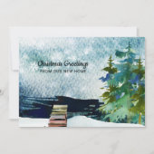 レイクフロントパインツリーズスノーイスカイ新しいアドレス 案内状 (正面)