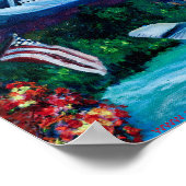 レイクフード、アンカレッジ、アラスカマットポスター ポスター (角)