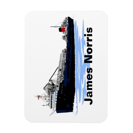 レイクフ素晴らしレイタージェームズノリス マグネット (縦)