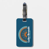 レイクブラントノースカロライナ虹 ラゲッジタグ (裏面縦)