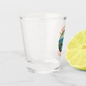 レイクブリスロベニア旅行アートヴィンテージ ショットグラス (左)