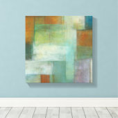 レイクブルーエッセンスII キャンバスプリント (インサイチュ (ウッドフロア))