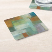 レイクブルーエッセンスII スクエアペーパーコースター (アングル)