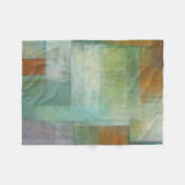 レイクブルーエッセンスII フリースブランケット (正面(横))