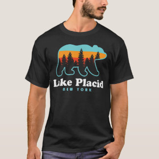 レイクプラシッド ニューヨーク アディロンダック ベア アディロンダック Tシャツ