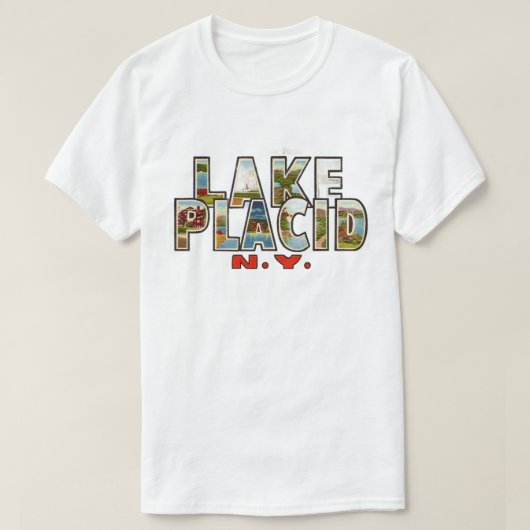 レイクプラシッドTシャツ Tシャツ (デザイン正面)