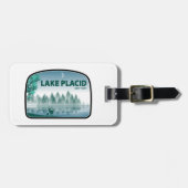レイクプラシドニューヨークディアー ラゲッジタグ (正面横)