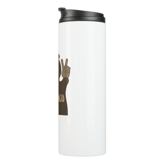 レイクプラシドニューヨークピースベア タンブラー (回転右)