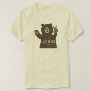 レイクプラシドニューヨークピースベア Tシャツ