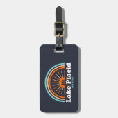 レイクプラシドニューヨークレインボー ラゲッジタグ (正面縦)