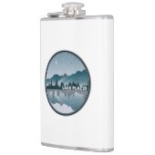 レイクプラシドニューヨーク反射 フラスク (左)