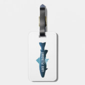 レイクプレザントアリゾナ魚 ラゲッジタグ (裏面縦)